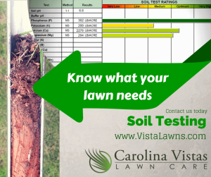 Carolina Vistas Lawn Care - Soil Testing